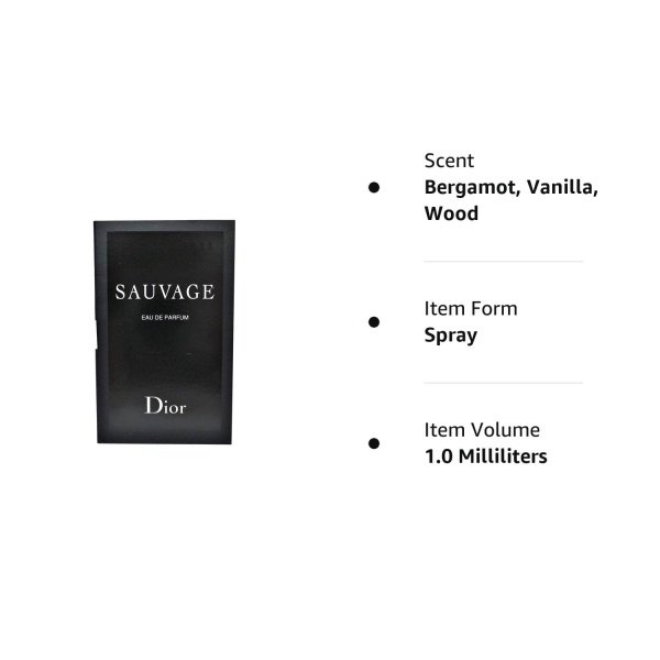 Christian Dior Sauvage Eau De Parfum Spray For Men, 3.4 Ounce - Image 12