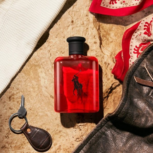 Ralph Lauren - Polo Red - Eau de Toilette - Men's Cologne - Woody & Spicy - With Grapefruit, Saffron, and Redwood - Medium Intensity - Image 7