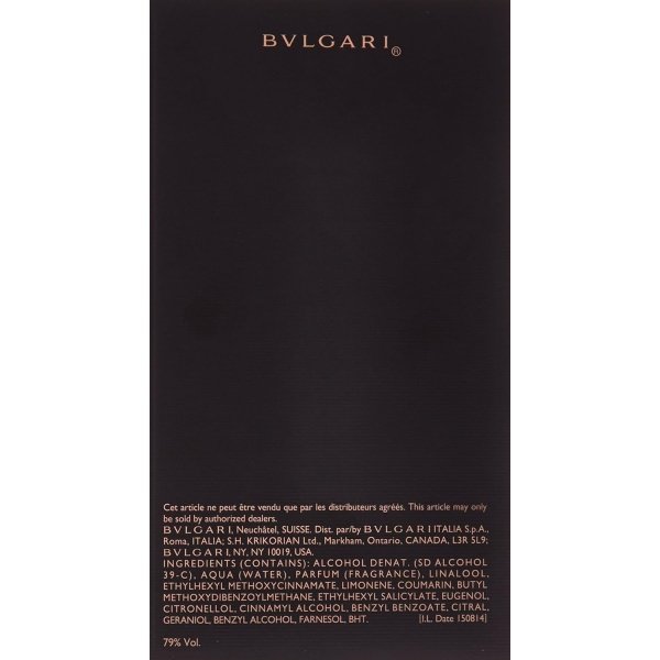 Bvlgari Man in Black Eau de Parfum Spray for Men, 3.4 Ounce - Image 5