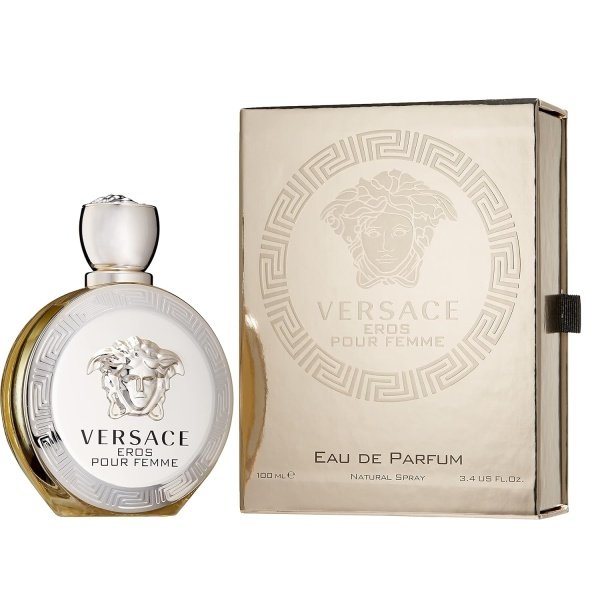 VERSACE Eros Eau De Parfum Spray for Women, 3.4 Fl Oz (Pack of 1) - Image 2