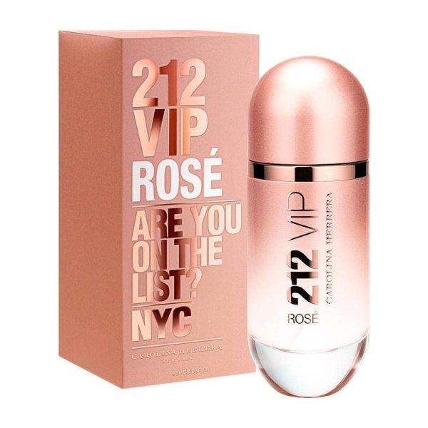Carolina Herrera 212 Vip Rose Eau de Parfum Spray for Women, 1.7 Ounce - Imagen 2
