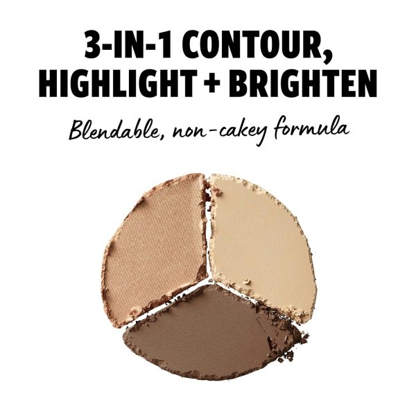 NYX PROFESSIONAL MAKEUP 3 Steps to Sculpt, Face Sculpting Contour Palette - Light - Imagen 2