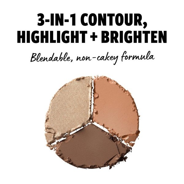 NYX PROFESSIONAL MAKEUP 3 Steps to Sculpt, Face Sculpting Contour Palette - Light - Imagen 9