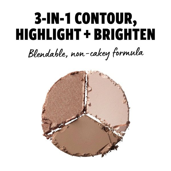 NYX PROFESSIONAL MAKEUP 3 Steps to Sculpt, Face Sculpting Contour Palette - Light - Imagen 15