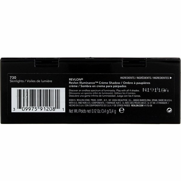 Revlon Illuminance Creme Shadow, 4 Shades, Skinlights - 1 set - Imagen 5