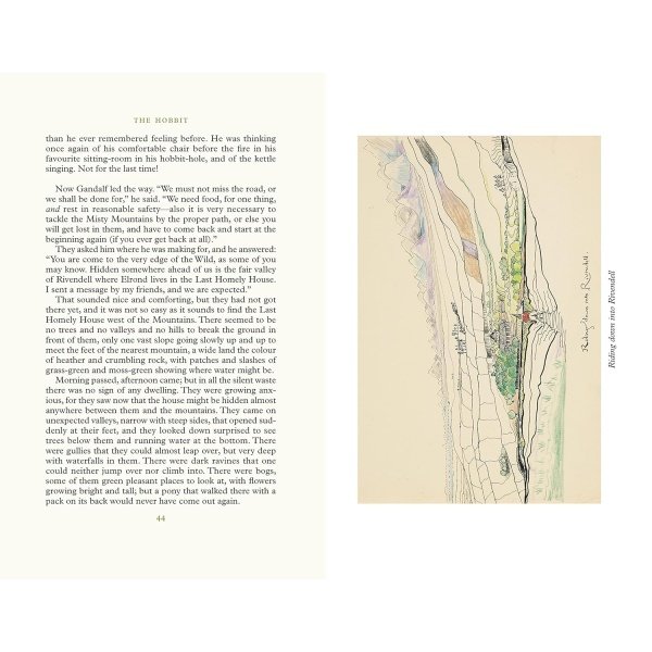 The Hobbit Illustrated by the Author: Illustrated by J.R.R. Tolkien (Tolkien Illustrated Editions) - Image 3