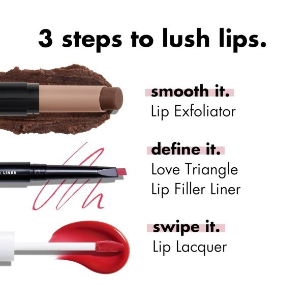 e.l.f. Lip Lacquer, Moisturizing, Shiny, Non-Sticky & Long Lasting, Provides Maximum Color & Glides On, Vegan & Cruelty-Free, Wild Rose, 0.08 Fl Oz - Imagen 3