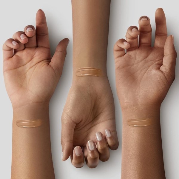 e.l.f. Flawless Finish Foundation, Improves Uneven Skin Tone, Lightweight, Medium Coverage & Semi-Matte, Vegan & Cruelty-Free, Beige 0.68 Fl Oz - Imagen 19