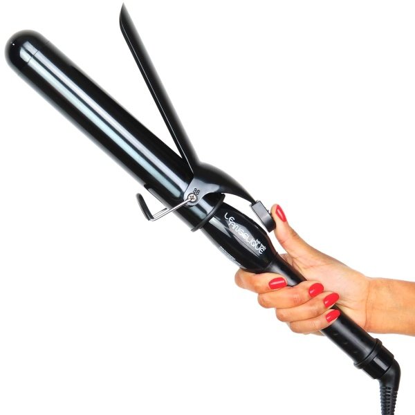 1.25 Inch Curling Iron with Clip - Professional 8" Extra Large Barrel for Big Long Hair | 1 1/4" 32mm Wide Thick Ceramic Curler Wand | Adjustable Temperature | Dual Voltage - Image 2