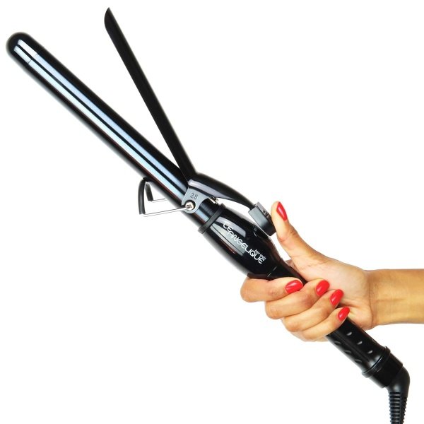 1.25 Inch Curling Iron with Clip - Professional 8" Extra Large Barrel for Big Long Hair | 1 1/4" 32mm Wide Thick Ceramic Curler Wand | Adjustable Temperature | Dual Voltage - Image 8