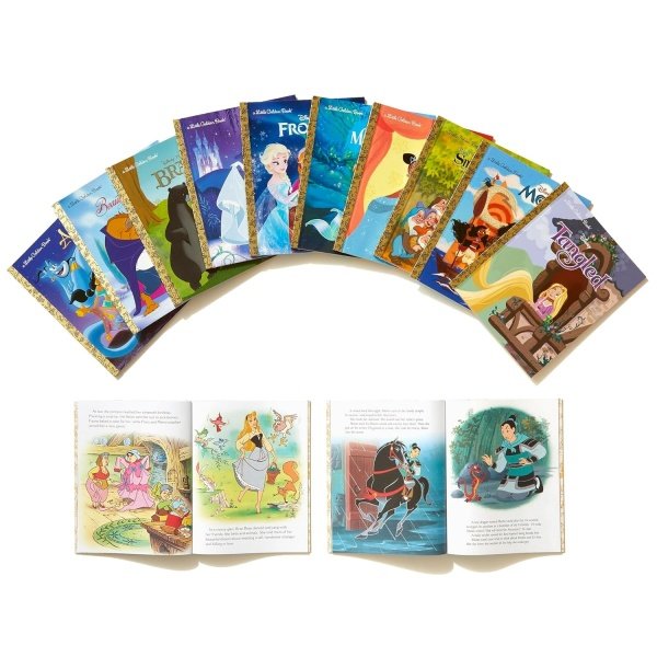 Ultimate Princess Boxed Set of 12 Little Golden Books (Disney Princess) - Imagen 5