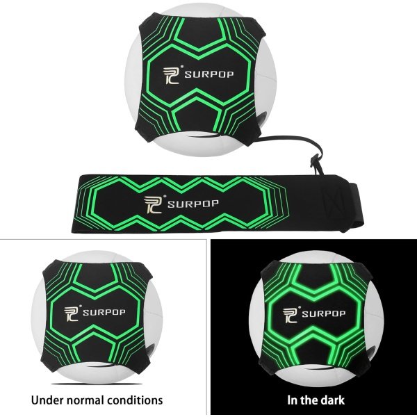 Soccer/Volleyball/Rugby Trainer, Football Kick Throw Solo Practice Training Aid Control Skills Adjustable Waist Belt for Kids Adults - Imagen 25