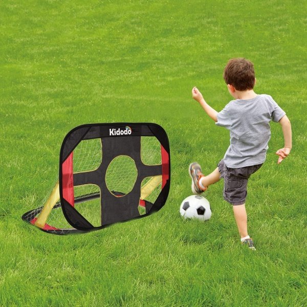 Soccer Goal for Backyard Kids Soccer Goals for Kids pop up Soccer Goal net for Toddler Goal net Targets Portable Soccer Goal net Mini Soccer Goal Training Football 1 Goal - Image 4