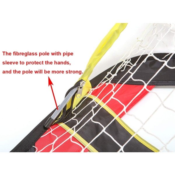 Soccer Goal for Backyard Kids Soccer Goals for Kids pop up Soccer Goal net for Toddler Goal net Targets Portable Soccer Goal net Mini Soccer Goal Training Football 1 Goal - Image 6