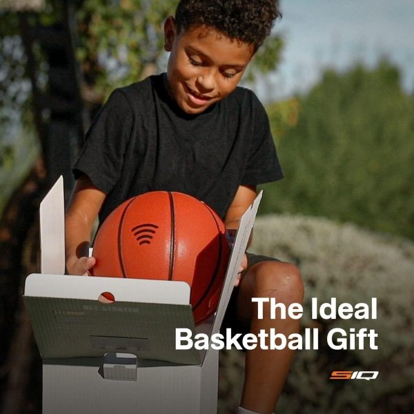 SiQ Smart Basketball, App, and Sensor | Shoot Better Now – Proven Results. Kids to Pro | Next-Gen AI Shot Analyzer, Realtime Shooting Coaching, Pro Leather Ball - Image 5