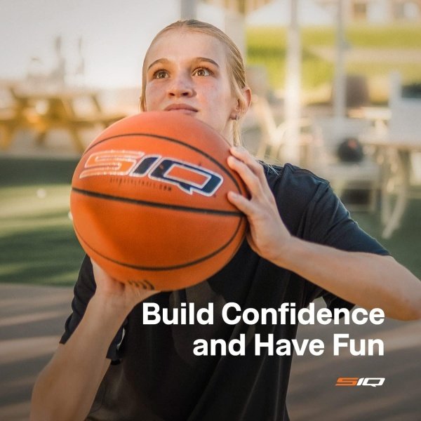 SiQ Smart Basketball, App, and Sensor | Shoot Better Now – Proven Results. Kids to Pro | Next-Gen AI Shot Analyzer, Realtime Shooting Coaching, Pro Leather Ball - Image 6