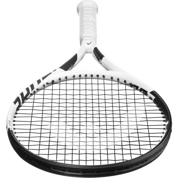 Metallix Attitude Pro White Tennis Racket - Pre-Strung Adult Tennis Racquet for Control and Maneuverability - Image 6