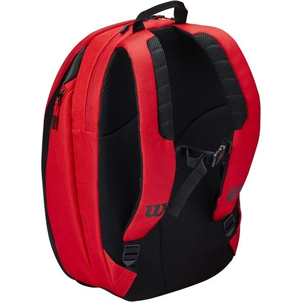 WILSON RF DNA Tennis Racket Bag - Red and Black - Image 3