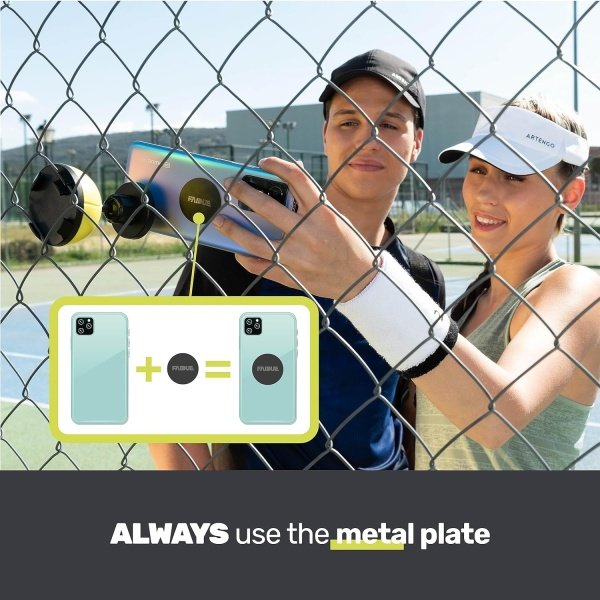 Tennis & Pickleball Fence Phone Mount - Gift Idea for Men and Women - Training Accessories for Boys and Girls - Record Stream and Relive Your Tennis Matches - Image 3