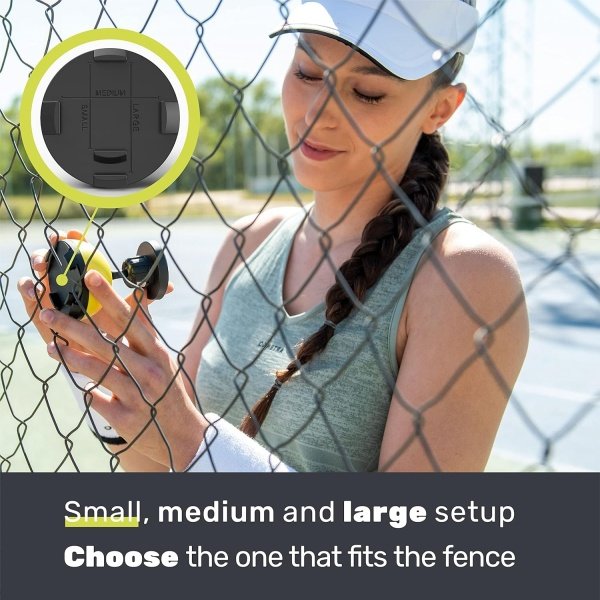 Tennis & Pickleball Fence Phone Mount - Gift Idea for Men and Women - Training Accessories for Boys and Girls - Record Stream and Relive Your Tennis Matches - Image 5