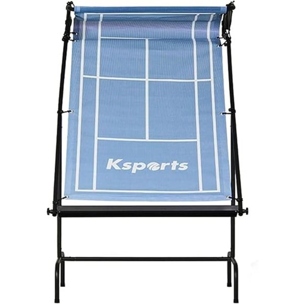 Ksports Tennis Rebounder Net with Carry Bag, Blue - Image 2