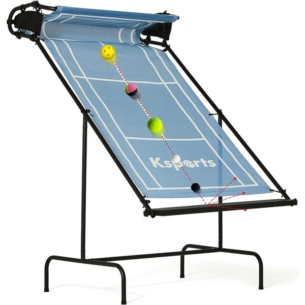 Ksports Tennis Rebounder Net with Carry Bag, Blue - Image 3