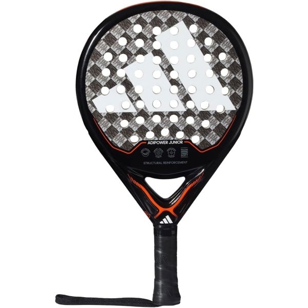 adidas Adipower Padel Racket Paddle Series (Adipower (Junior 3.2) (Black/Orange)) (RK4CA0-U23)