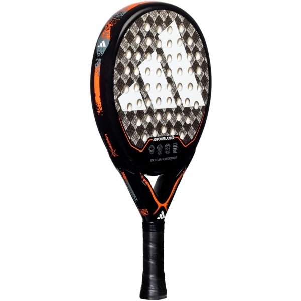adidas Adipower Padel Racket Paddle Series (Adipower (Junior 3.2) (Black/Orange)) (RK4CA0-U23) - Image 2