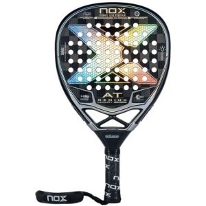 NOX AT Genius Attack 18K | SIUX Tsunami Revolution 2023 | Unleash Your Offensive Style with Enhanced Power | Diamond Shape I 18K Carbon I Stylish Design for Skilled Players