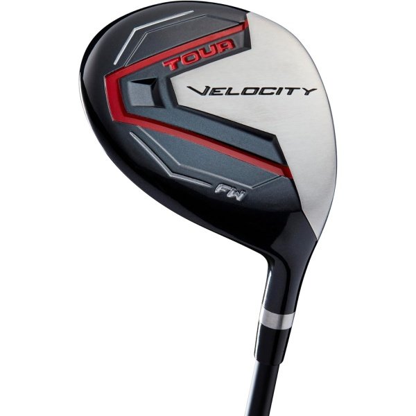 Wilson Tour Velocity Complete Golf Set with Stand Bag - Men's Right Hand, Regular Flex, Black/Red - Image 4