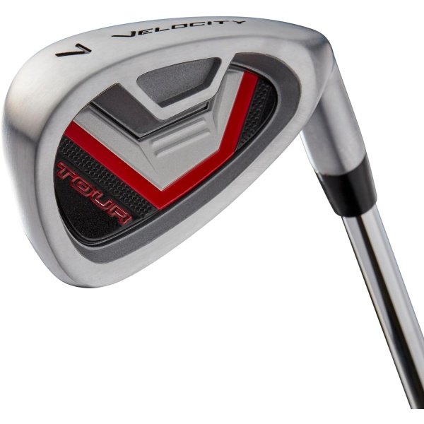 Wilson Tour Velocity Complete Golf Set with Stand Bag - Men's Right Hand, Regular Flex, Black/Red - Image 6