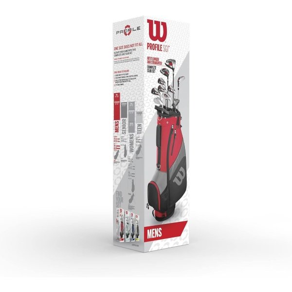 WILSON Men's Profile SGI Complete Golf Club Package Set - Men's and Senior - Image 3