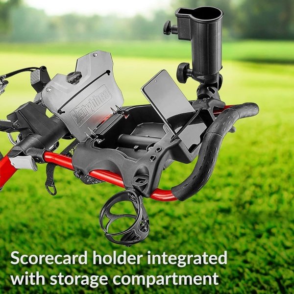 Caddytek CaddyLite Compact Semi-Auto Folding and Unfolding Golf Push Cart - Imagen 5