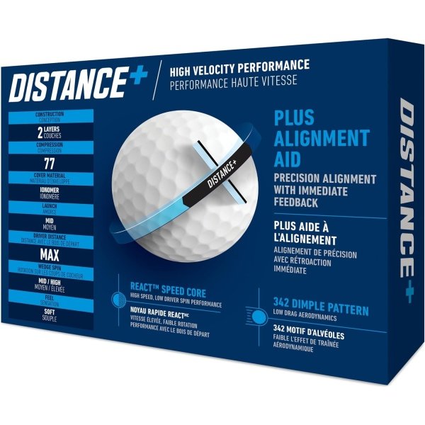 2021 TaylorMade Distance+ Golf Balls - Imagen 5