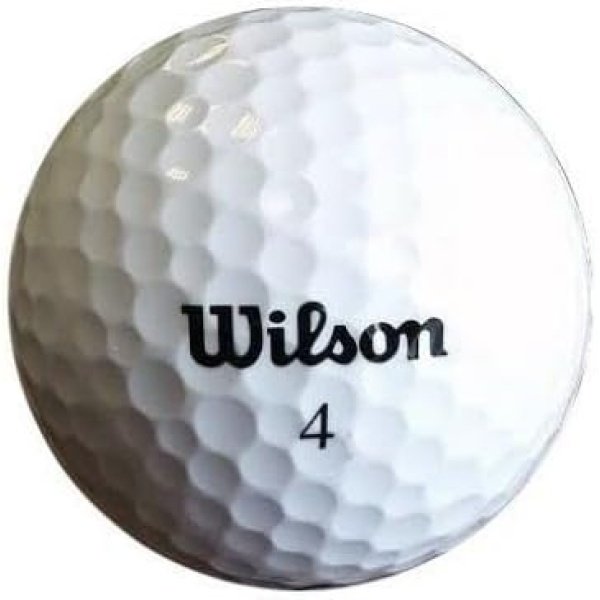 WILSON Staff F.L.I. Golf Balls (Pack of 12) White - Image 3
