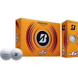 Bridgestone 2023 e6 White Golf Ball-Dozen