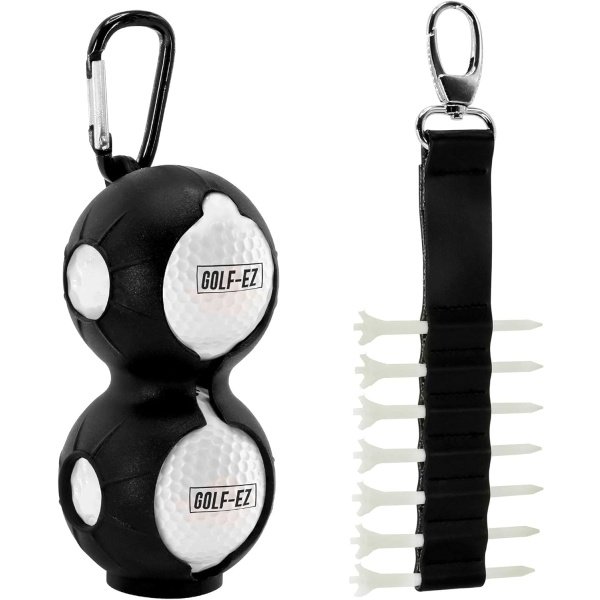Golf Essentials Kit | Golf Towel | Cleaning Brush | TRI-LINE Golf Ball Alignment Kit | Divot Repair Tool | Golf Ball & Tee Holder - Imagen 6