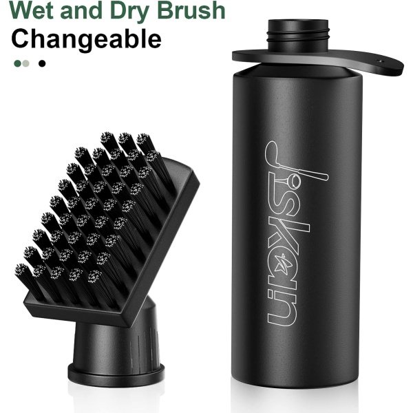 Pro Golf Club Brush Cleaner with Retainer Clip and Squeeze Water Bottle 7.5 Inches Holds 4 Ounces of Water, Essentials Golf Accessories for Men, Best Golf Gifts for Men - Image 6