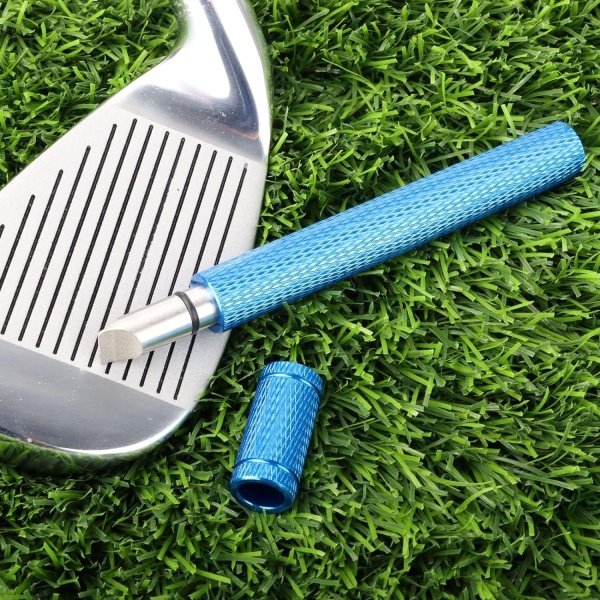 Bulex Golf Club Groove Sharpener, Re-Grooving Tool and Cleaner for Wedges & Irons - Generate Optimal Backspin - Suitable for U & V-Grooves - Imagen 6