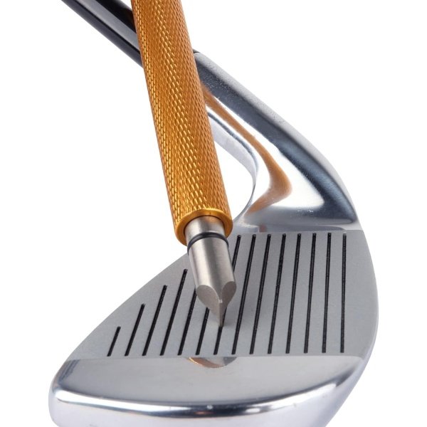 Bulex Golf Club Groove Sharpener, Re-Grooving Tool and Cleaner for Wedges & Irons - Generate Optimal Backspin - Suitable for U & V-Grooves - Imagen 8