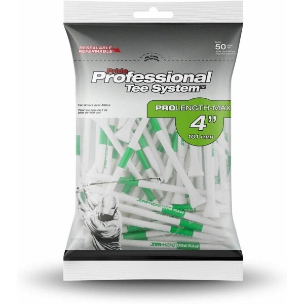 Pride Professional Tee System 75 Count, White - Image 7