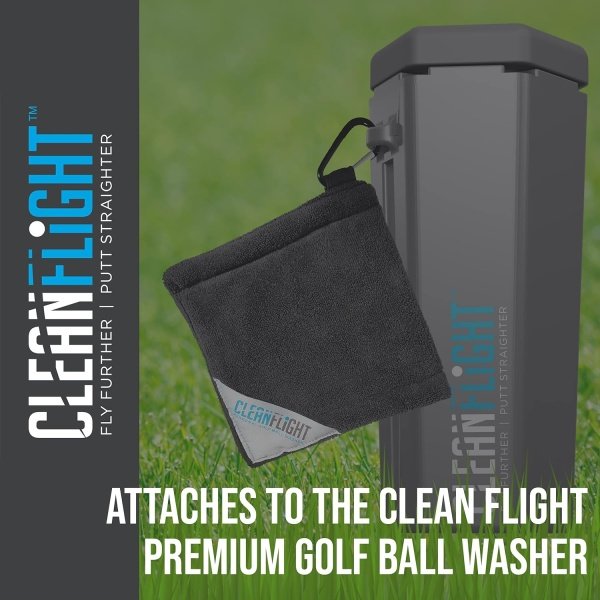 Premium Golf Ball Washer - Portable Cleaner for Golf Bag or Cart - Best Golf Accessories Gifts for Men & Women. (1Pack) - Imagen 9