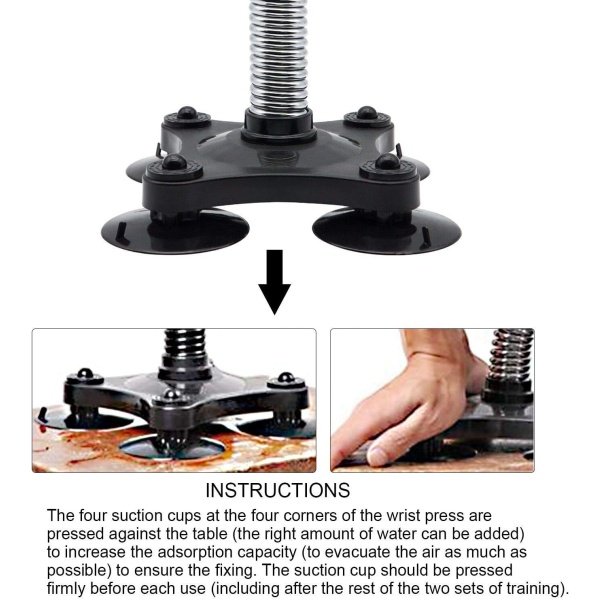 Arm Wrestling Training Equipment Forearm Hand Muscle Developer Gym Workout Wrist Exerciser - Imagen 5