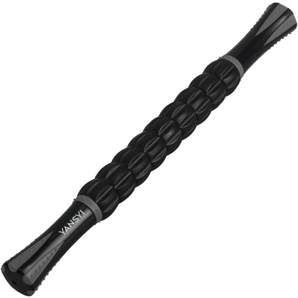 Yansyi Muscle Roller Stick for Athletes - Body Massage Stick - Release Myofascial Trigger Points Reduce Muscle Soreness Tightness Leg Cramps & Back Pain for Physical Therapy & Recovery (Blue 1) - Imagen 13