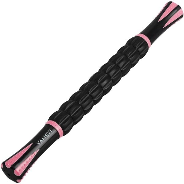 Yansyi Muscle Roller Stick for Athletes - Body Massage Stick - Release Myofascial Trigger Points Reduce Muscle Soreness Tightness Leg Cramps & Back Pain for Physical Therapy & Recovery (Blue 1) - Imagen 19