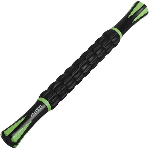 Yansyi Muscle Roller Stick for Athletes - Body Massage Stick - Release Myofascial Trigger Points Reduce Muscle Soreness Tightness Leg Cramps & Back Pain for Physical Therapy & Recovery (Blue 1) - Imagen 43