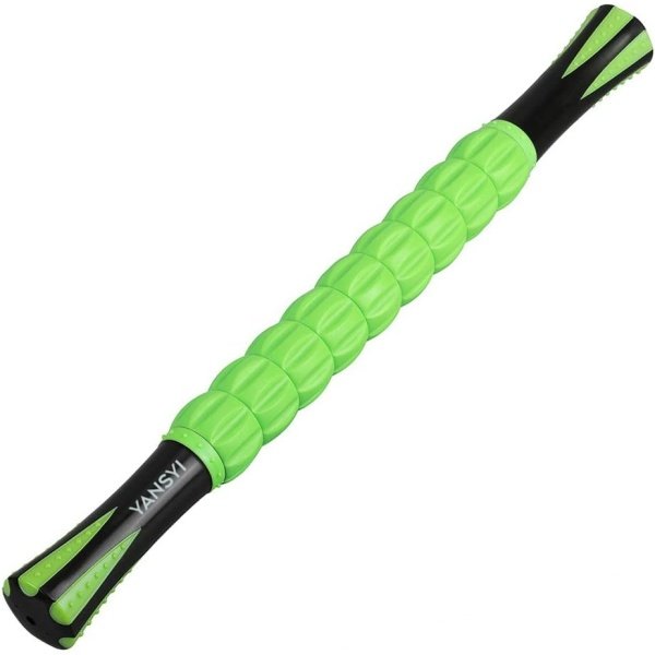 Yansyi Muscle Roller Stick for Athletes - Body Massage Stick - Release Myofascial Trigger Points Reduce Muscle Soreness Tightness Leg Cramps & Back Pain for Physical Therapy & Recovery (Blue 1) - Imagen 48