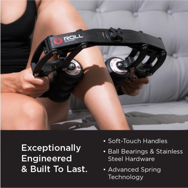 ROLL Recovery R8 Plus (Carbon Black) - Deep Tissue Massage Roller - Imagen 4