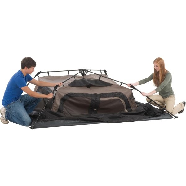 Coleman Camping Tent with Instant Setup, 4/6/8/10 Person Weatherproof Tent with WeatherTec Technology, Double-Thick Fabric, and Included Carry Bag, Sets Up in 60 Seconds - Image 6