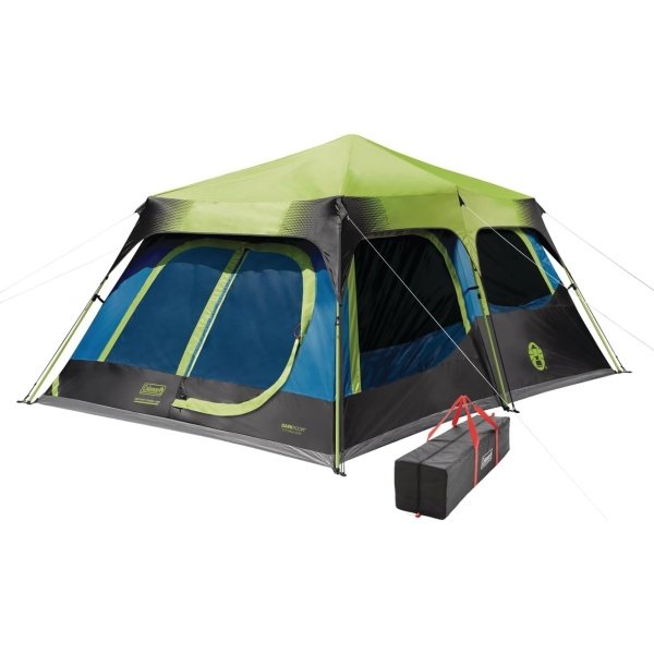 Coleman Camping Tent with Instant Setup, 4/6/8/10 Person Weatherproof Tent with WeatherTec Technology, Double-Thick Fabric, and Included Carry Bag, Sets Up in 60 Seconds - Image 12